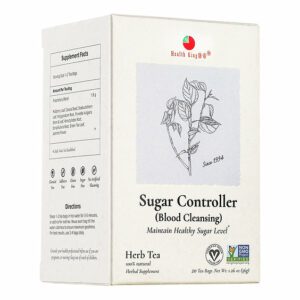 image of plant sprig, twenty teabags, net weight 36g