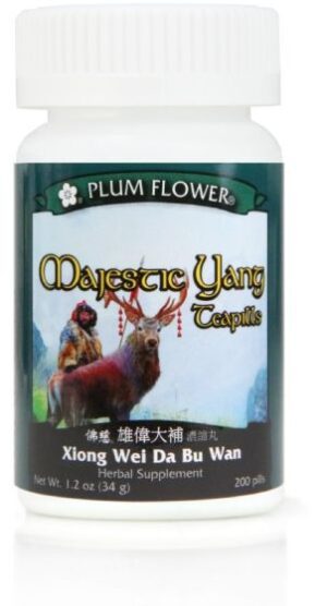 Image of Majestic Yang Teapills, or Xiong Wei Da Bu Wan, by Plum Flower.
