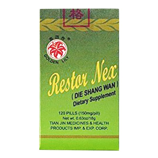 Box of 120 pills, 150 milligrams each, of dietary supplement, by golden lily.