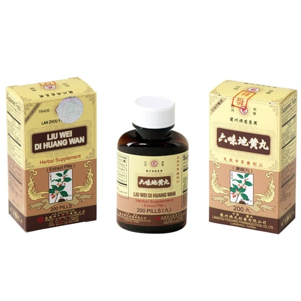 Bottle of 200 herbal supplement extract pills, with english and chinese text.