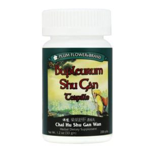 Bottle of 200 pills of herbal dietary supplement, net weight 1.2 ounces, or 33 grams. English and chinese text.