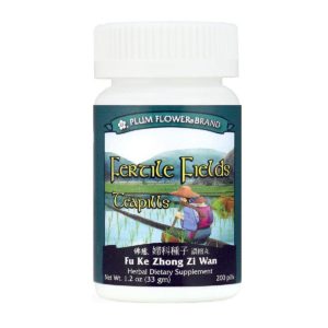 Bottle of 200 pills of herbal dietary supplement, net weight 1.2 ounces, or 33 grams. English and chinese text.