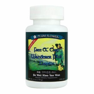 Bottle of one thousand pills of herbal dietary supplement, net weight 6 ounces, or 170 grams. Text is written in english and chinese.