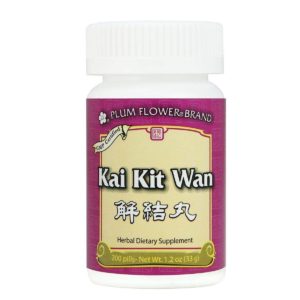 Bottle of 200 pills of herbal dietary supplement, net weight 1.2 ounces, or 33 grams. English and chinese text.