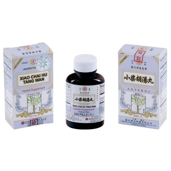 Bottle of 200 herbal supplement extract pills. Text is written in english and chinese.