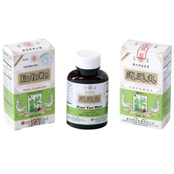 Bottle of 200 herbal supplement extract pills. Text is written in english and chinese.